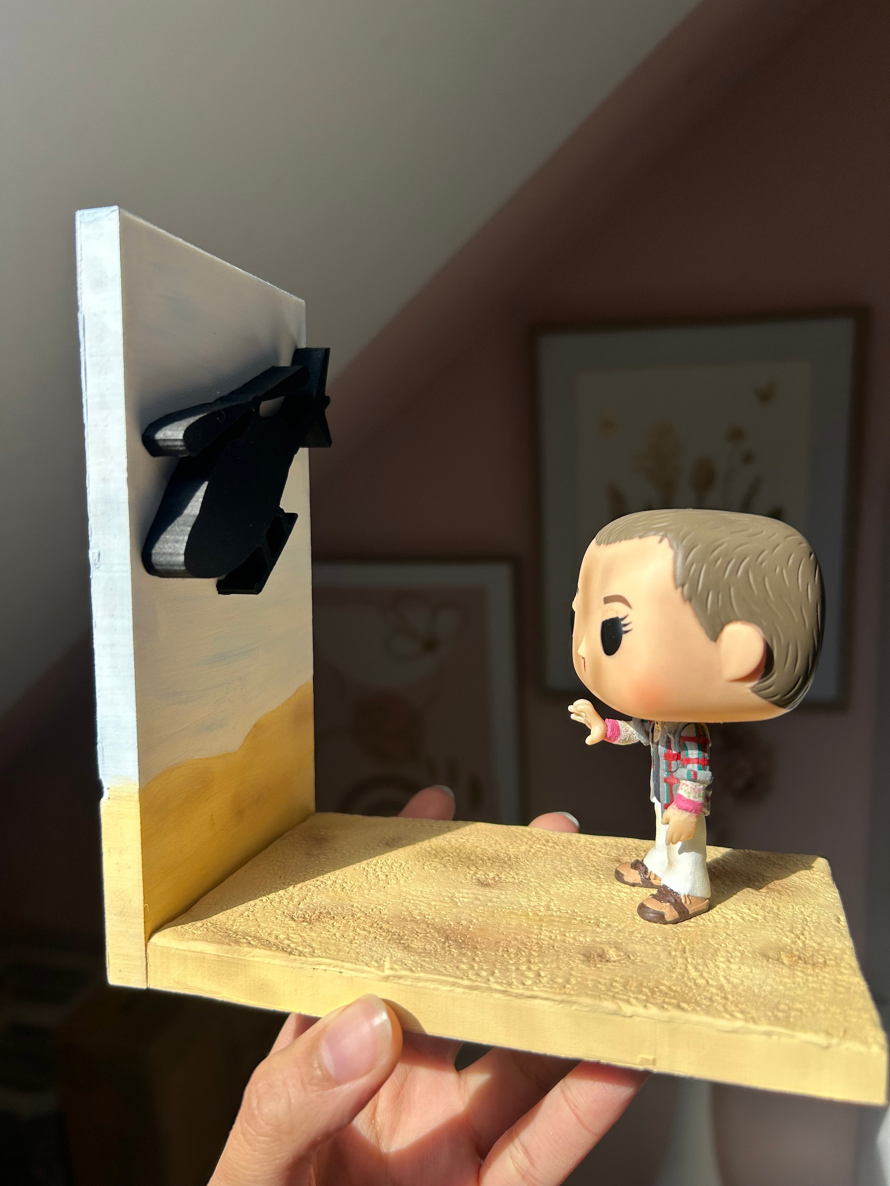 Pop stranger things moment eleven Vs hélicoptère