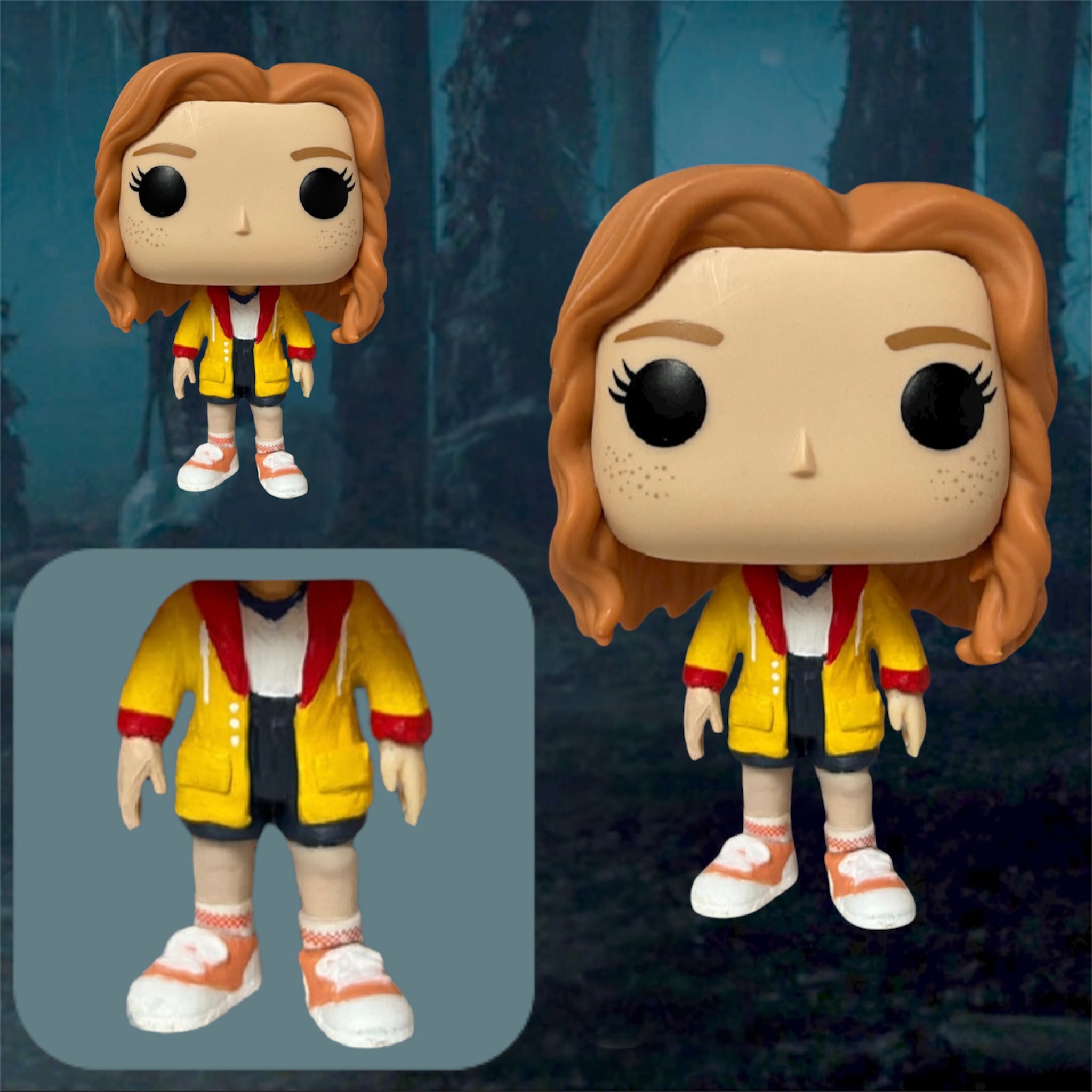 Pop stranger things Max avec manteau