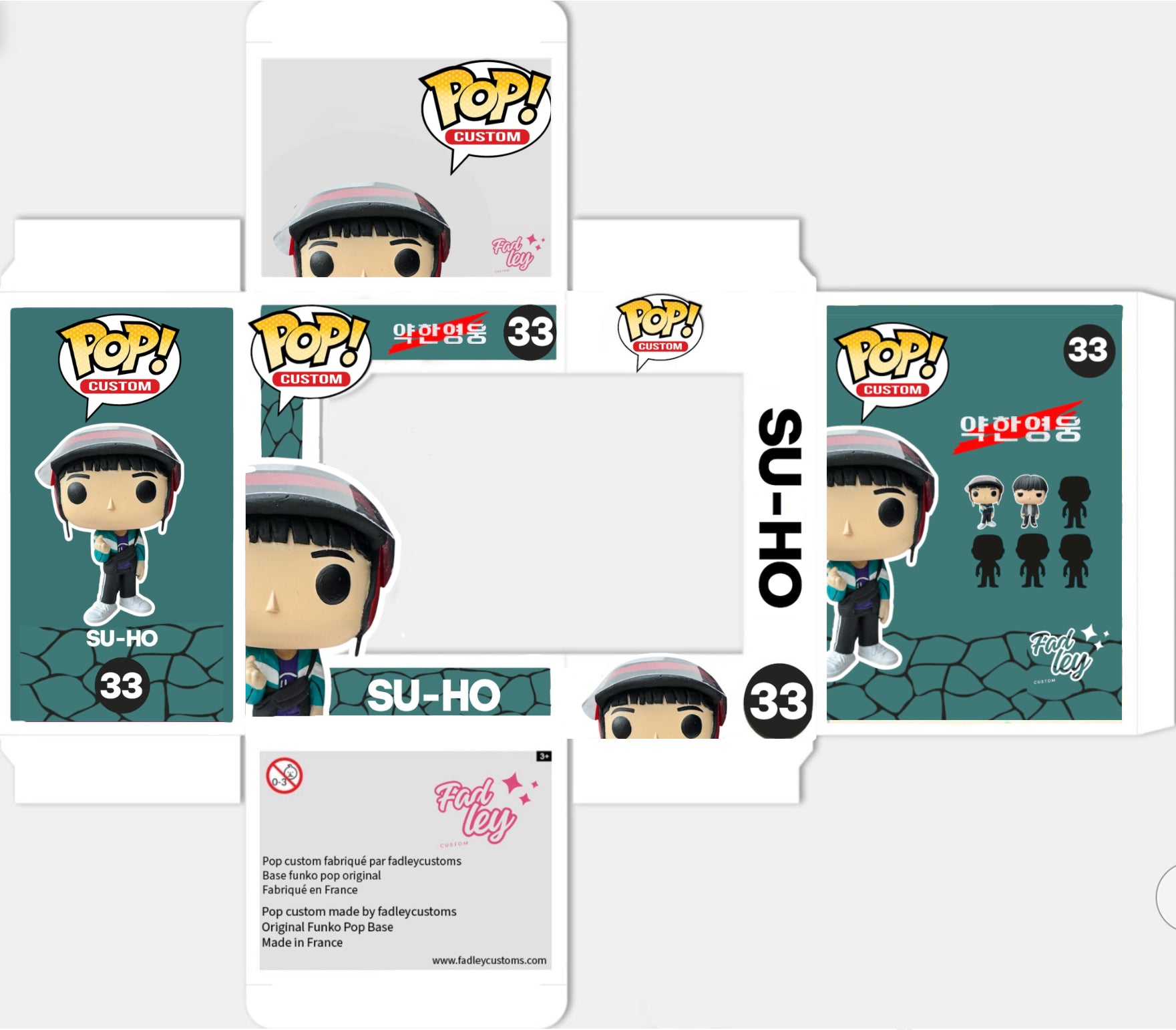 Pop custom Weak hero sieun / suho